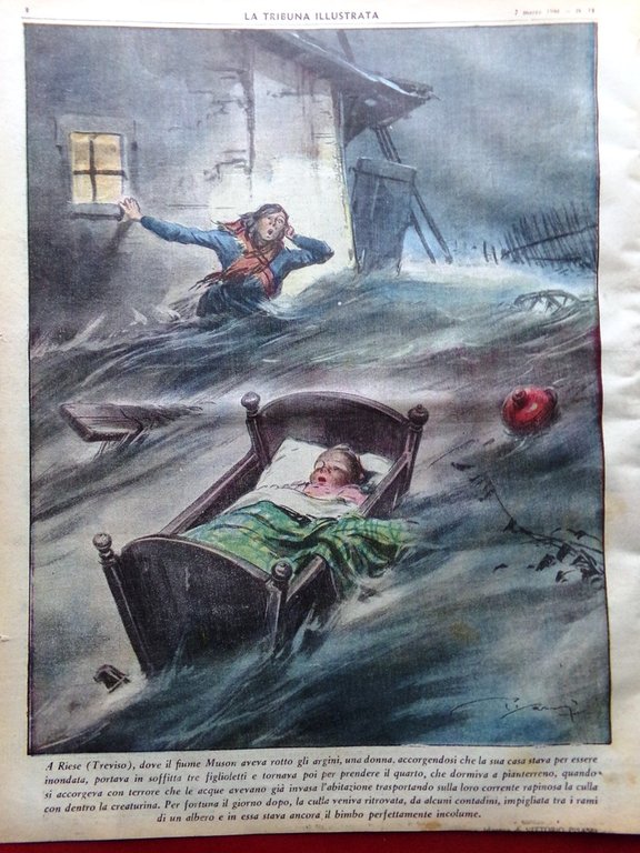 La Tribuna Illustrata 7 Marzo 1948 Ferracin Campione Mazzola Trogloditi … | Immagine Gallery 3
