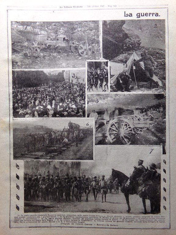 La Tribuna Illustrata 7 Ottobre 1917 WW1 Marmolada Foto di … | Immagine Gallery 2