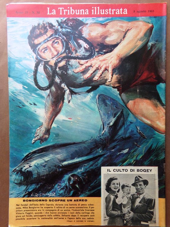La Tribuna Illustrata 8 Agosto 1965 Nguyen Cao Ky Bogart …