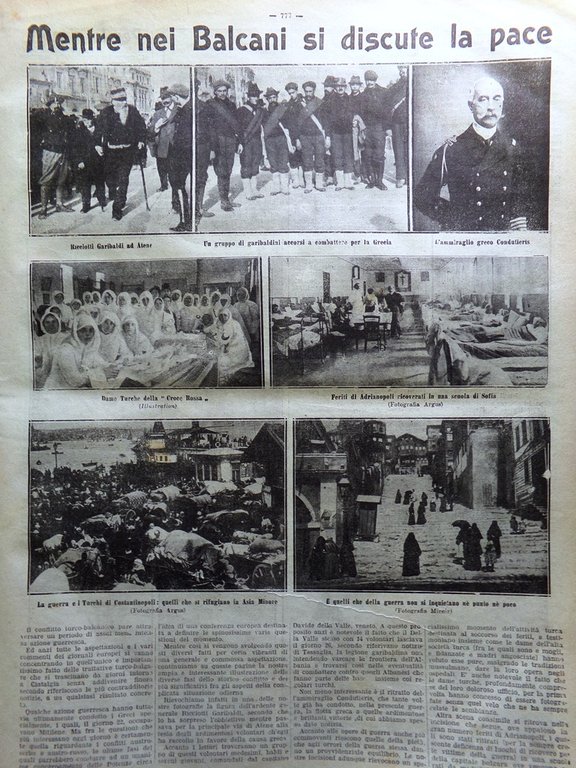 La Tribuna Illustrata 8 Dicembre 1912 Scuole Roma Frey Fonografo …