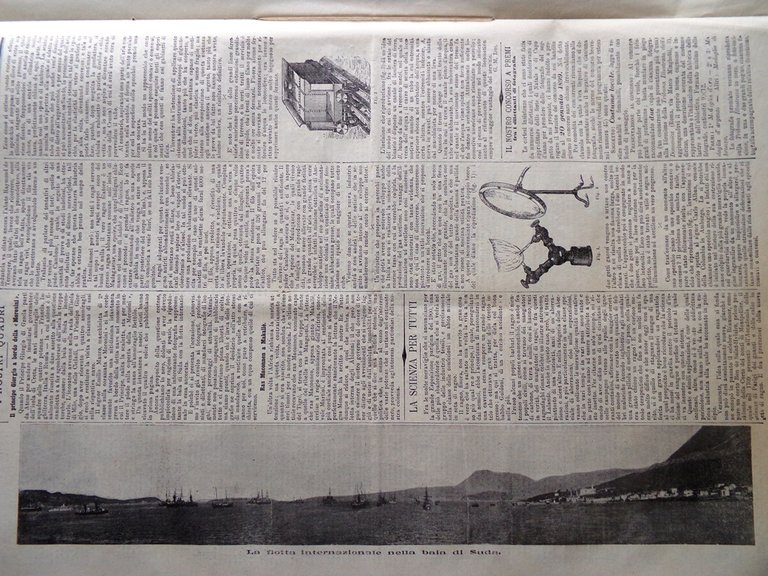 La Tribuna Illustrata 8 Gennaio 1899 Ras Makonnen Rada Milo …
