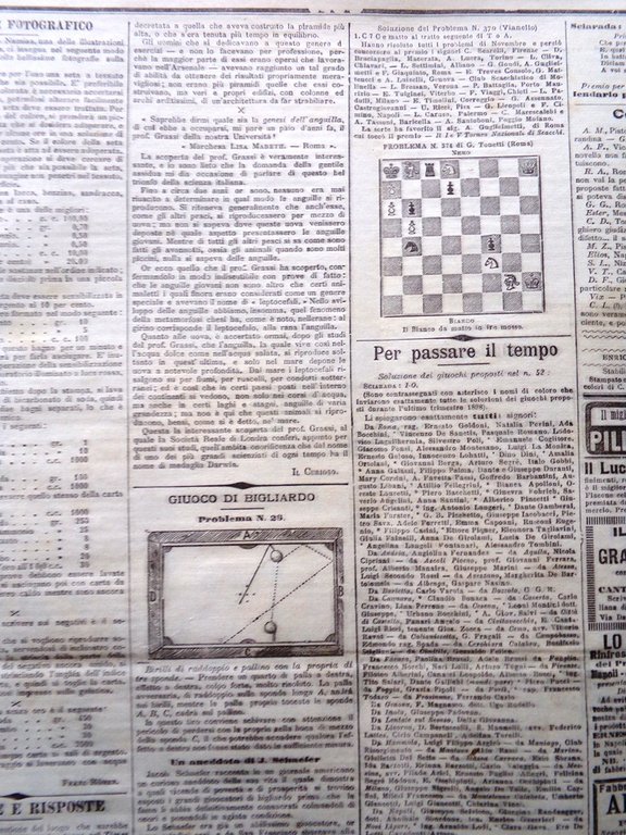 La Tribuna Illustrata 8 Gennaio 1899 Ras Makonnen Rada Milo …