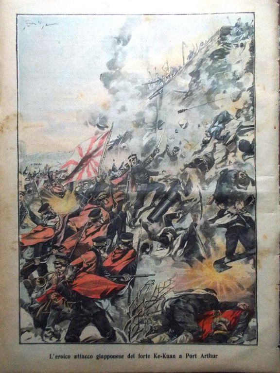 La Tribuna Illustrata 8 Gennaio 1905 Syveton Duran Cristianesimo Giappone …