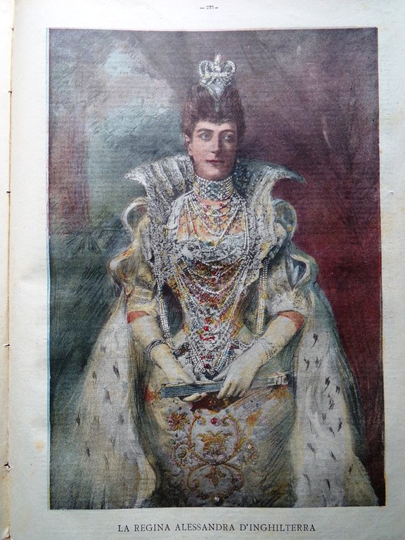 La Tribuna Illustrata 8 Giugno 1902 Sovrani Spiritismo Tarnassi Firenze …