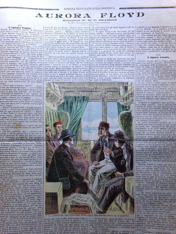 La Tribuna Illustrata 8 Luglio 1900 Brigante Fioravanti XXI Legislatura …