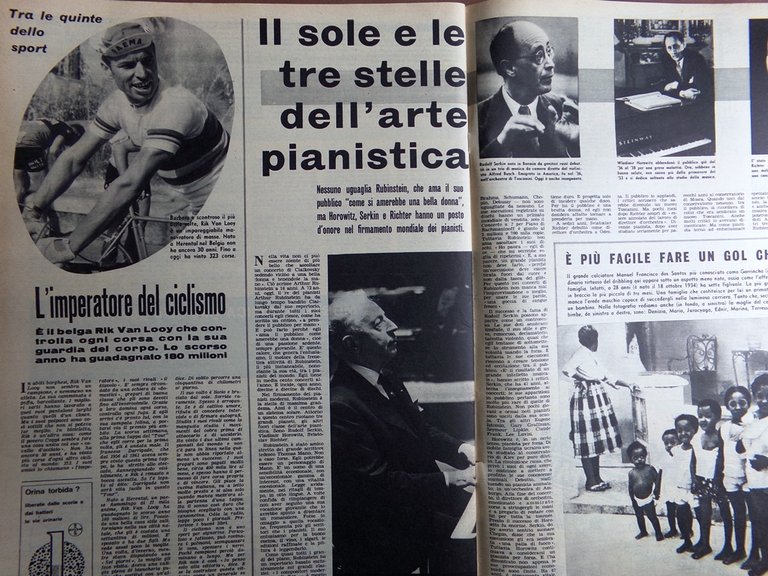 La Tribuna Illustrata 8 Luglio 1962 Celentano Ungrova Garibaldi Cella …