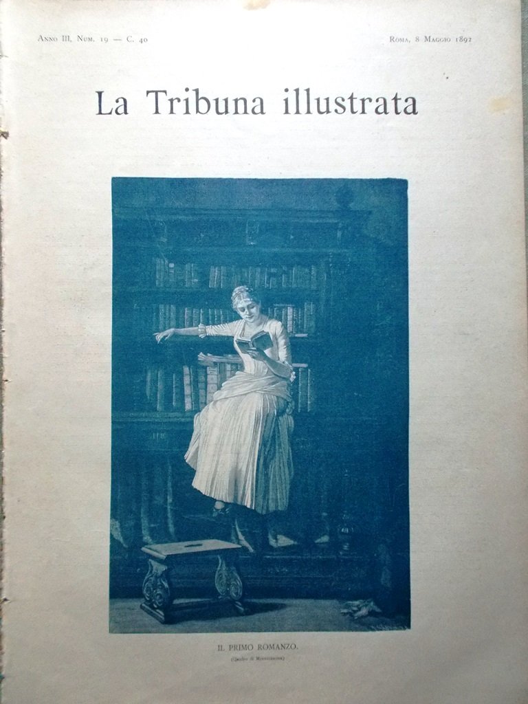 La Tribuna Illustrata 8 Maggio 1892 Ferrovia Campiglia Piombino Gallina …