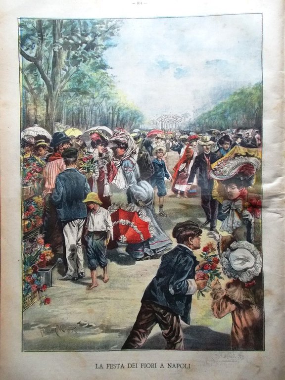 La Tribuna Illustrata 8 Maggio 1904 Loubet Malta Bruno Hugo …