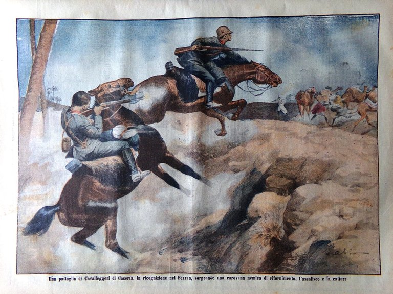 La Tribuna Illustrata 8 Marzo 1914 Jolanda Savoia Fezzan Debussy …