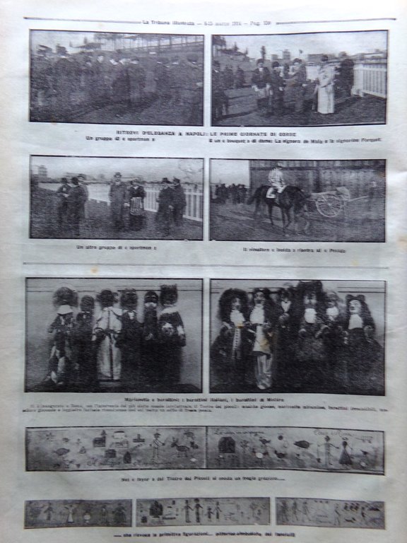 La Tribuna Illustrata 8 Marzo 1914 Jolanda Savoia Fezzan Debussy …