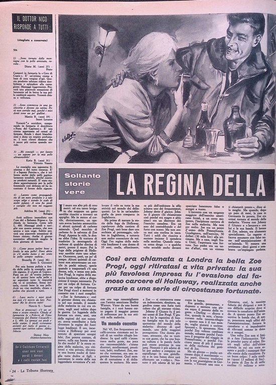 La Tribuna Illustrata 8 Marzo 1964 Beatles Spinoy Giolitti Connolly …