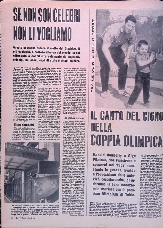 La Tribuna Illustrata 8 Marzo 1964 Beatles Spinoy Giolitti Connolly …