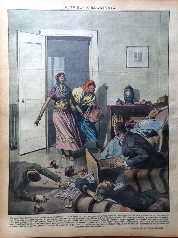 La Tribuna Illustrata 8 Settembre 1935 Duce Soldati Spedizione Giulietti …