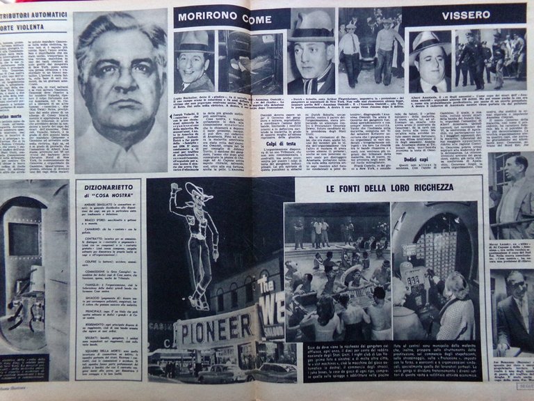 La Tribuna Illustrata 8 Settembre 1963 Di Stefano Cosa Nostra …