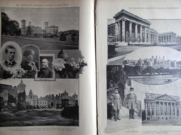 La Tribuna Illustrata 9 Agosto 1891 Regina Vittoria Saint-Mandé Vienna …