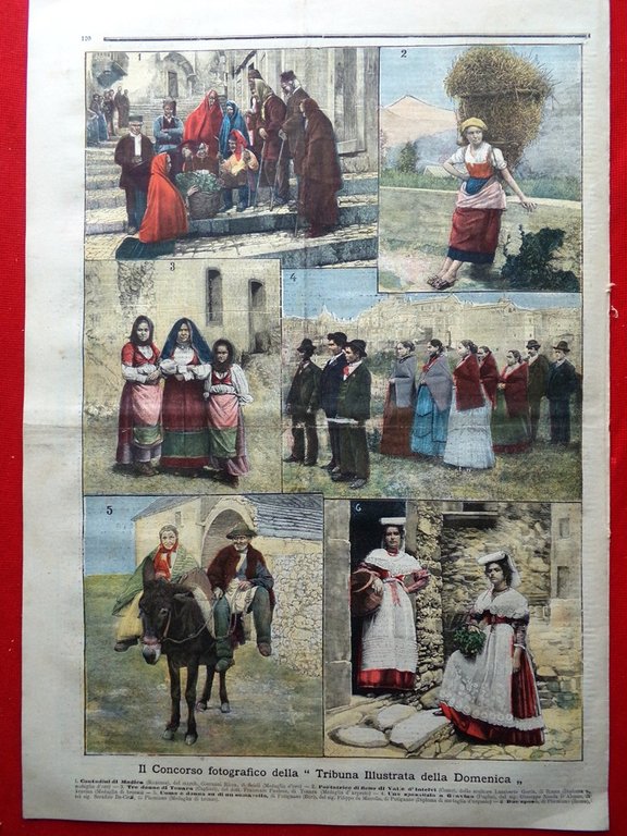 La Tribuna Illustrata 9 Aprile 1899 Congresso Stampa Roma Turate …