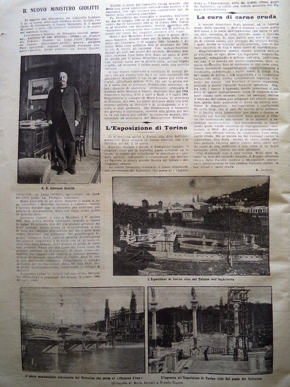 La Tribuna Illustrata 9 Aprile 1911 Ariccia Lötschberg Benelli Esposizione …