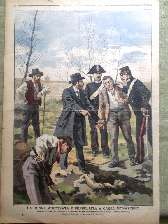 La Tribuna Illustrata 9 Dicembre 1900 Inondazione Roma Piena del …