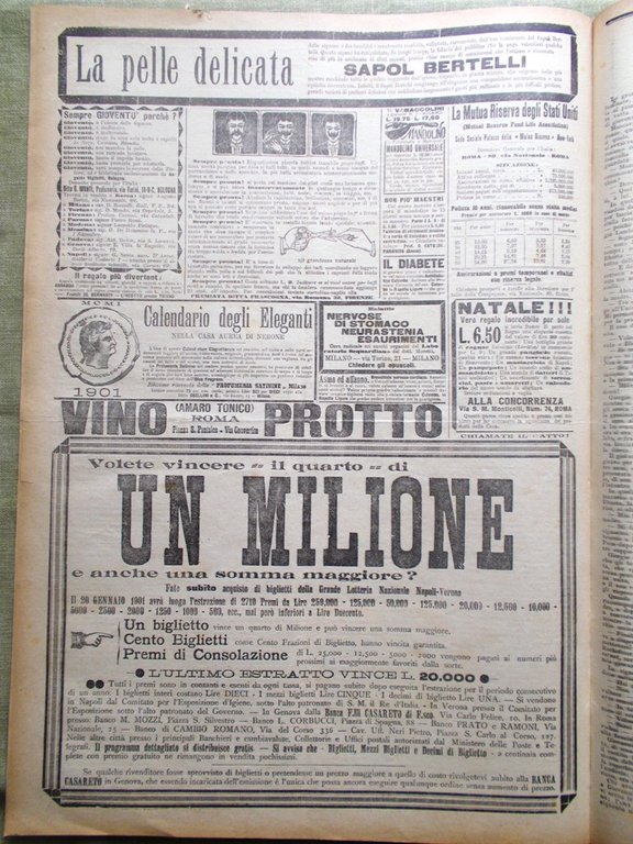 La Tribuna Illustrata 9 Dicembre 1900 Inondazione Roma Piena del …