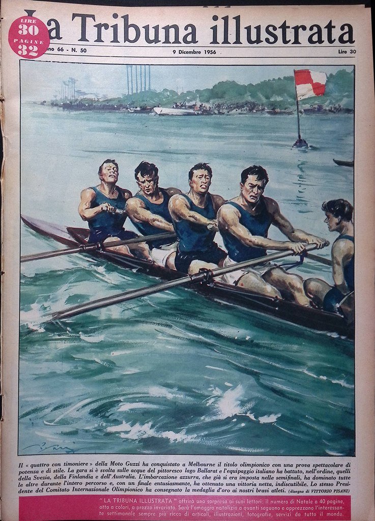 La Tribuna Illustrata 9 Dicembre 1956 Olimpiadi di Melbourne Siria …