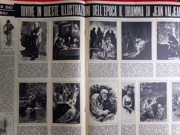 La Tribuna Illustrata 9 Dicembre 1962 Miserabili Hugo Brando Lovell …