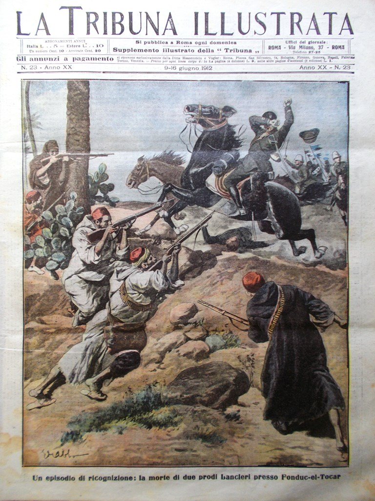 La Tribuna Illustrata 9 Giugno 1912 Harakiri Sciopero di Londra …