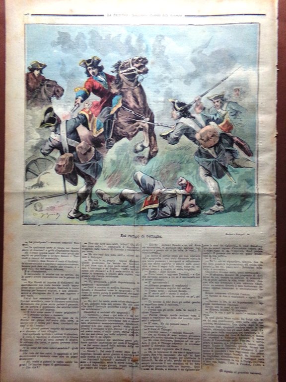 La Tribuna Illustrata 9 Luglio 1893 Papa Leone Spiritismo Delinquenza …