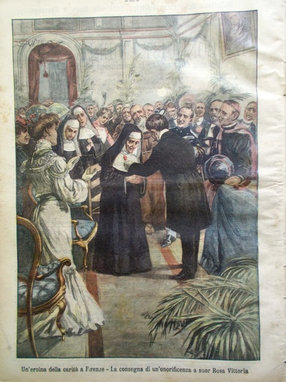 La Tribuna Illustrata 9 Luglio 1905 Rivoluzione Polonia Giovanni Pascoli …