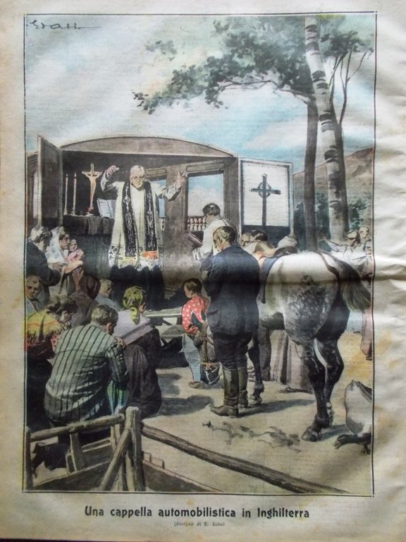 La Tribuna Illustrata 9 Luglio 1911 Clotilde Congresso Femminile Pollet …