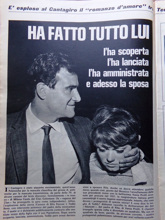 La Tribuna Illustrata 9 Luglio 1967 Rogo Termini Morte Mansfield …