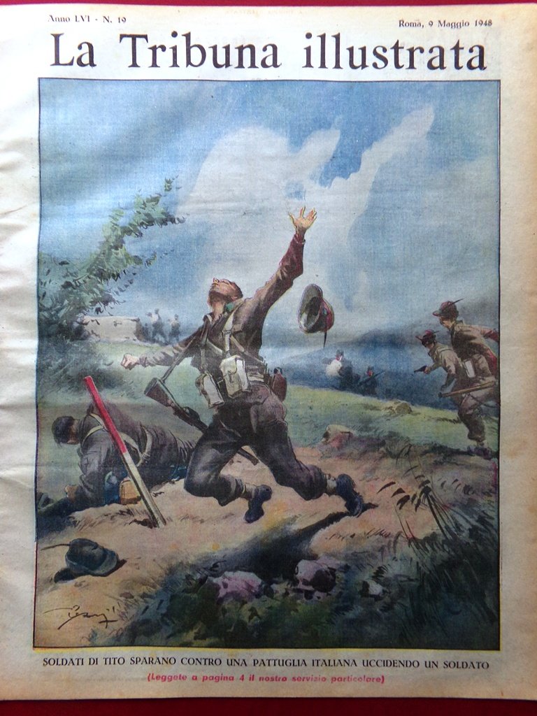 La Tribuna Illustrata 9 Maggio 1948 Tito Pauker Bartali Durbin … | Immagine principale