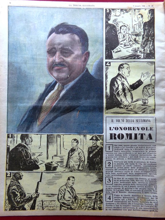 La Tribuna Illustrata 9 Maggio 1948 Tito Pauker Bartali Durbin … | Immagine Gallery 3