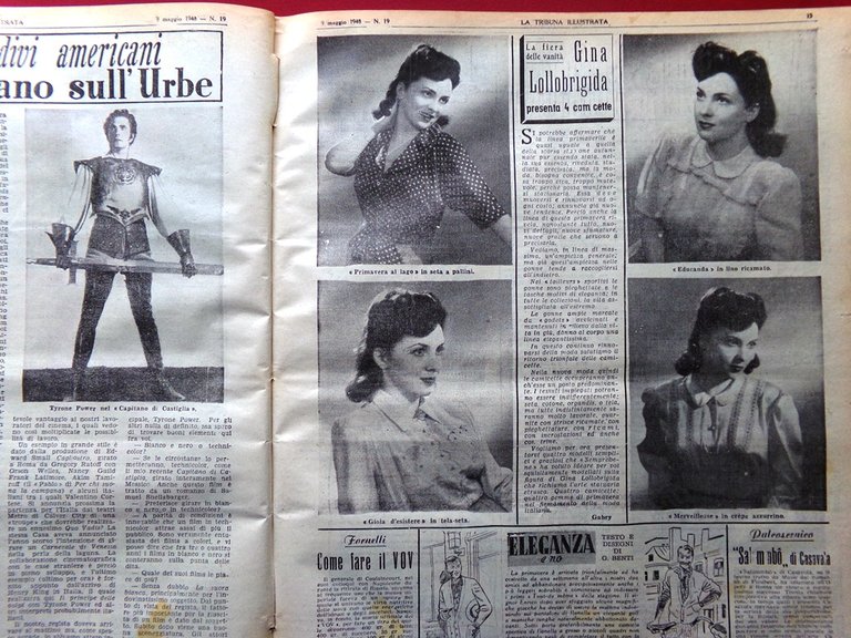 La Tribuna Illustrata 9 Maggio 1948 Tito Pauker Bartali Durbin … | Immagine Gallery 4