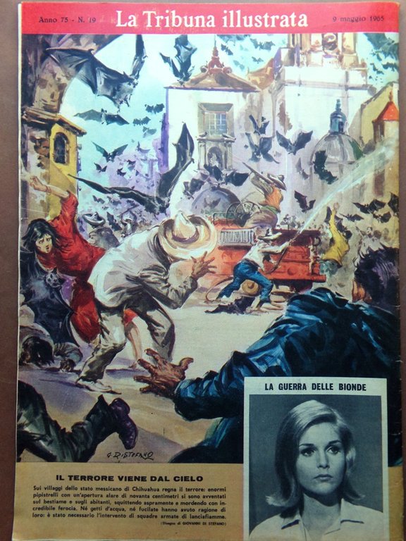 La Tribuna Illustrata 9 Maggio 1965 Padre Pio Diamanti Fiera …