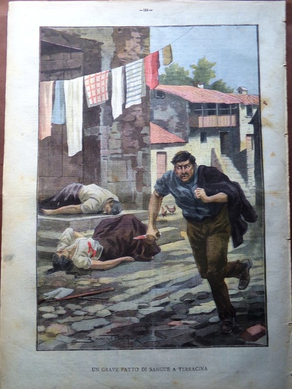 La Tribuna Illustrata 9 Marzo 1902 Centenario Hugo Girolamo Giusso …
