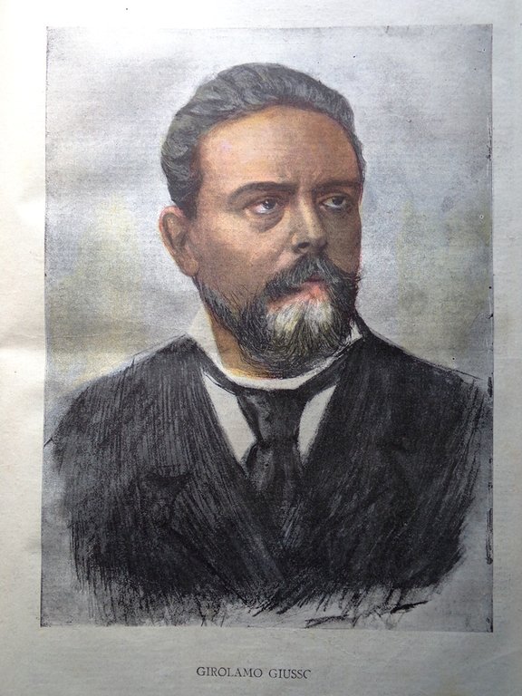 La Tribuna Illustrata 9 Marzo 1902 Centenario Hugo Girolamo Giusso …