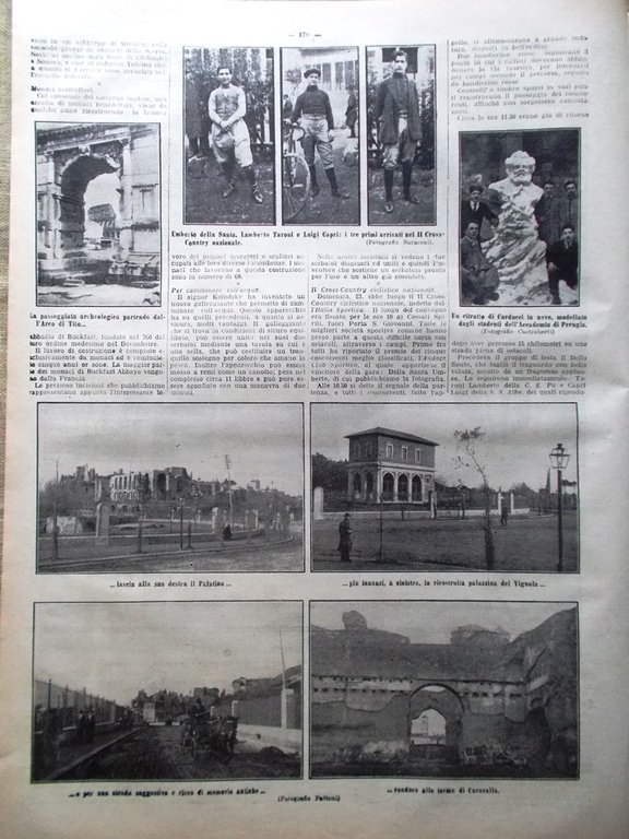 La Tribuna Illustrata 9 Marzo 1913 Madero Monaci Devonshire Ovindoli …