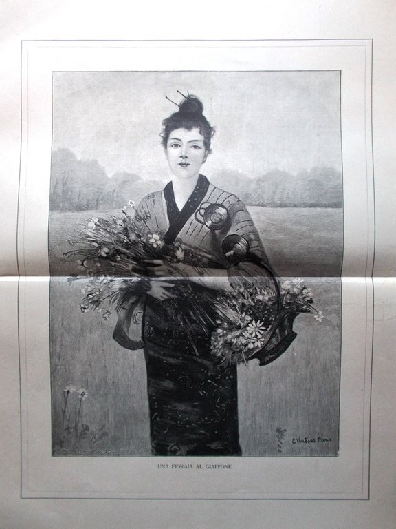 La Tribuna Illustrata 9 Novembre 1890 Berti Umberto Napoli Rione …