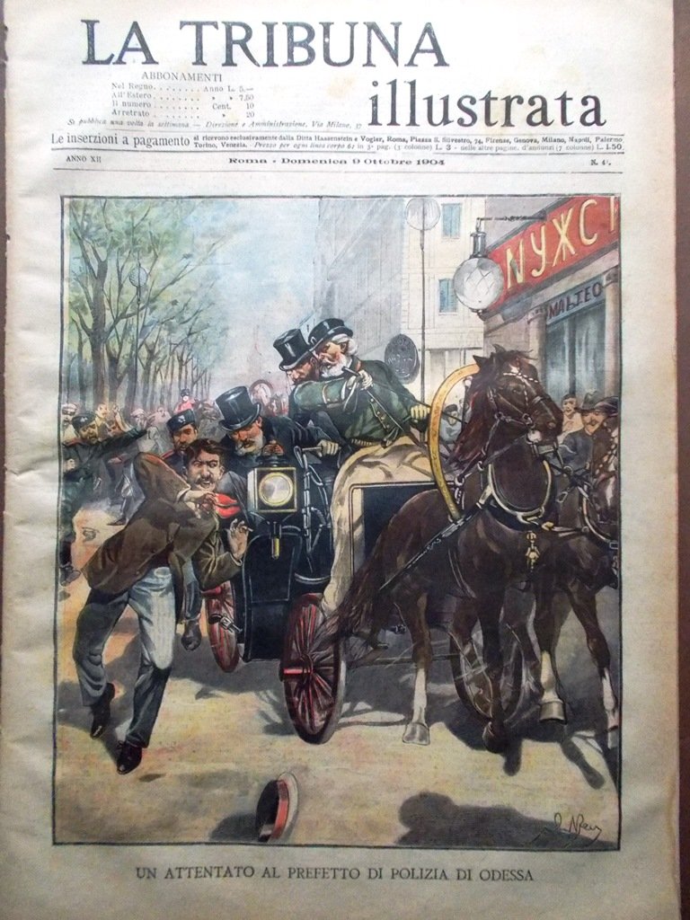 La Tribuna Illustrata 9 Ottobre 1904 San Michele a Milano … | Immagine principale