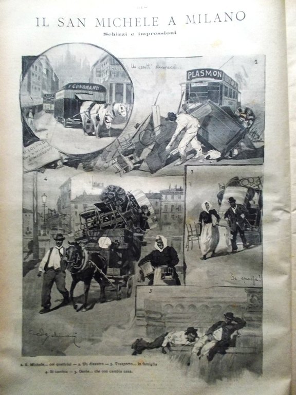 La Tribuna Illustrata 9 Ottobre 1904 San Michele a Milano … | Immagine Gallery 2