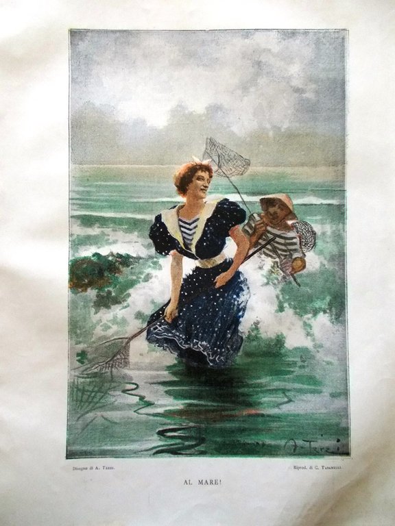 La Tribuna Illustrata Mensile Agosto 1894 Tokyo Baratieri Colantoni Città …