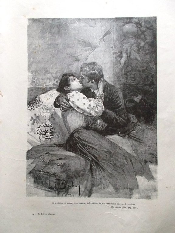 La Tribuna Illustrata Mensile Aprile 1893 Donna Giappone Carnaghi Novelli …