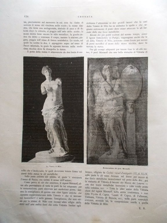 La Tribuna Illustrata Mensile Aprile 1894 Guido Baccelli Rudolf Virchow …