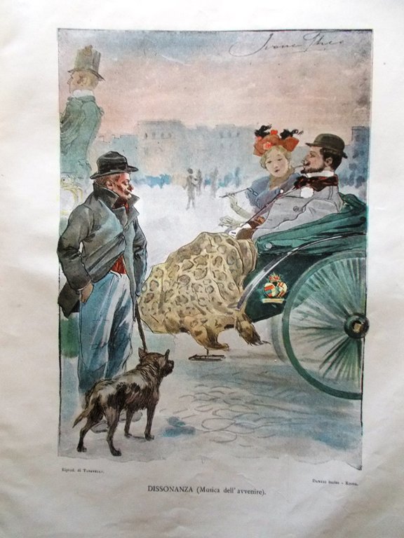 La Tribuna Illustrata Mensile Dicembre 1894 Cesare Maccari Loreto Donne …