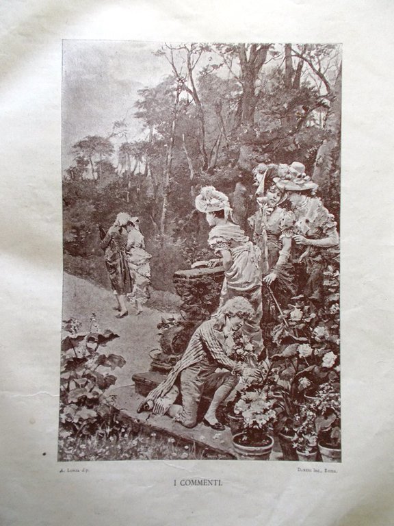 La Tribuna Illustrata Mensile Giugno 1896 Ernesto Rossi Zola Roma …