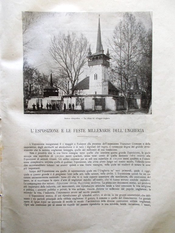 La Tribuna Illustrata Mensile Giugno 1896 Ernesto Rossi Zola Roma …