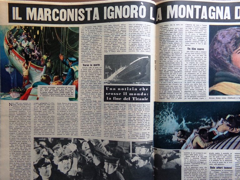 La Tribuna Italia Illustrata 1 Marzo 1959 Marilyn Film sul …
