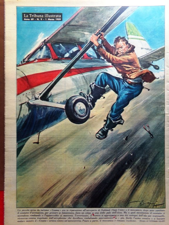 La Tribuna Italia Illustrata 1 Marzo 1959 Marilyn Film sul …