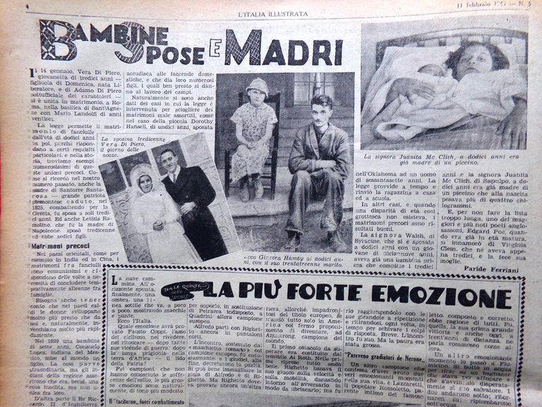 La Tribuna Italia Illustrata 11 Febbraio 1945 WW2 Nazisti Pio …