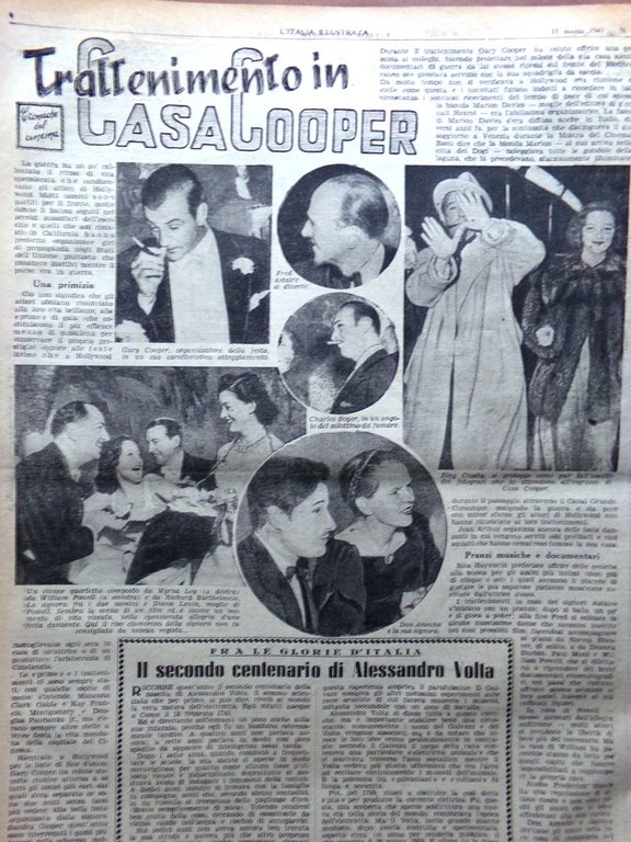 La Tribuna Italia Illustrata 11 Marzo 1945 WW2 Esercito Sovietico …